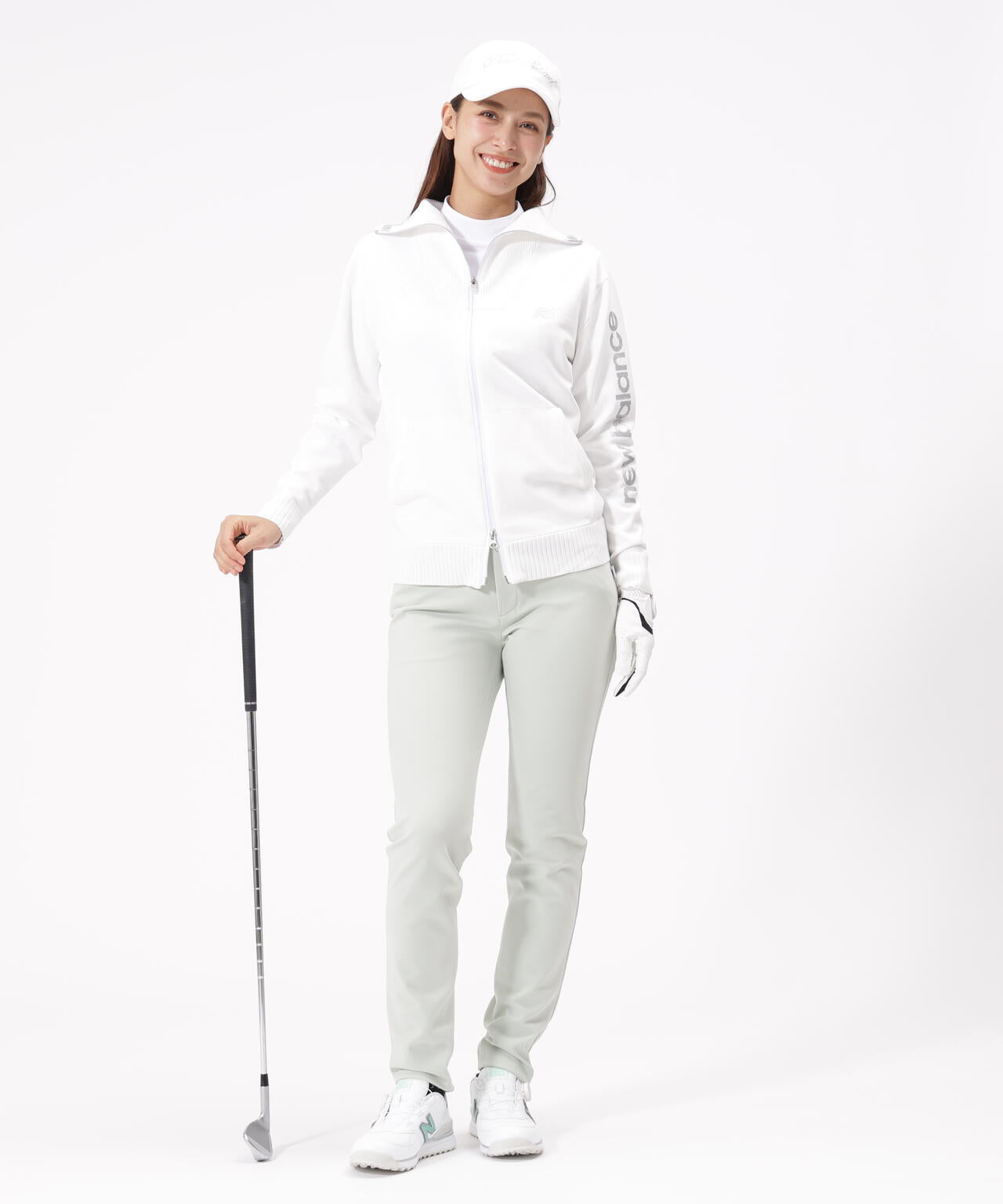 フルジップ ニット ブルゾン (WOMENS) | new balance golf