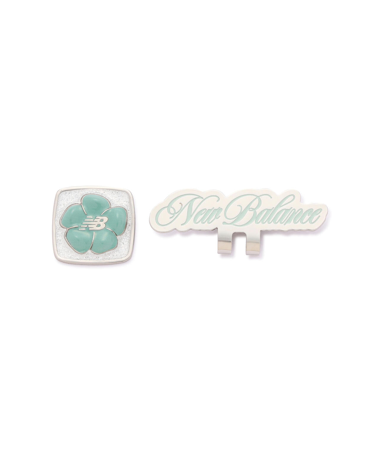 ロゴ×フラワー クリップマーカー (UNISEX) | new balance golf