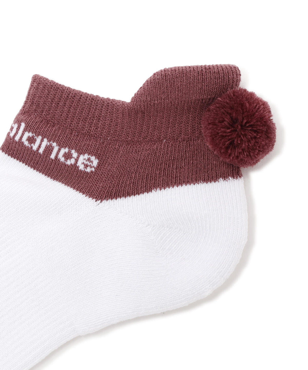 抗菌防臭 ぽんぽん付き アンクルソックス (WOMENS)