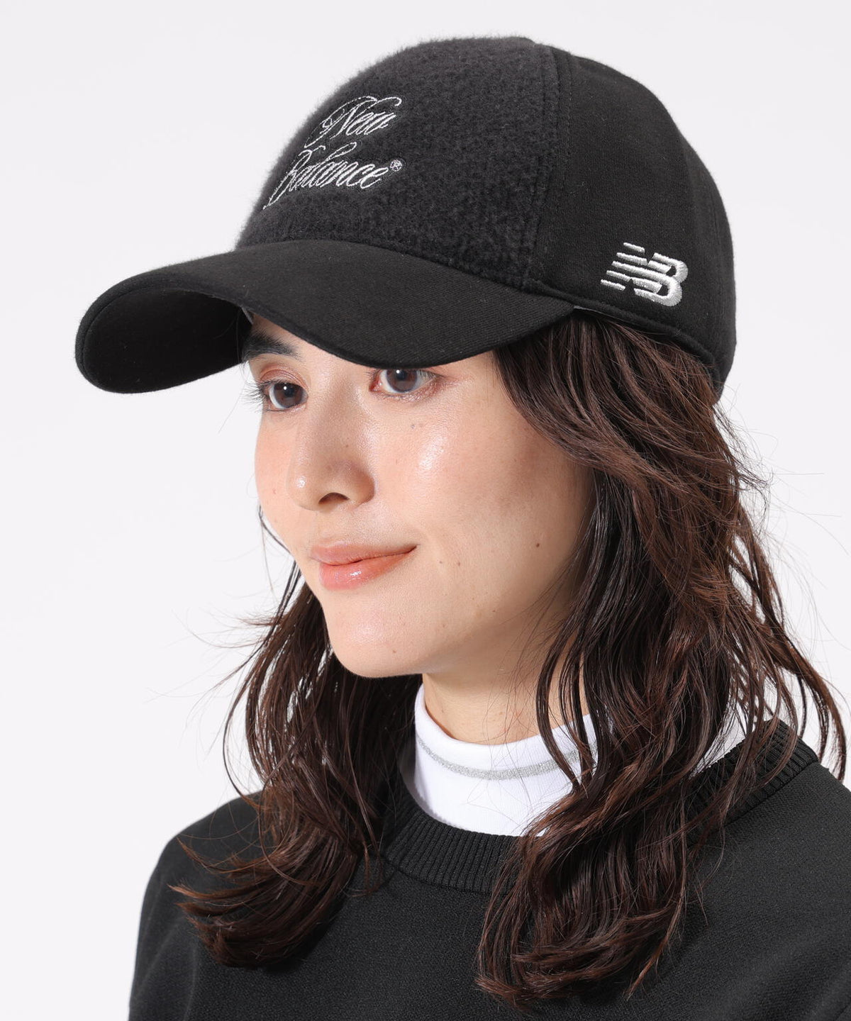 ジャージー×シャギー 6パネルキャップ (WOMENS)