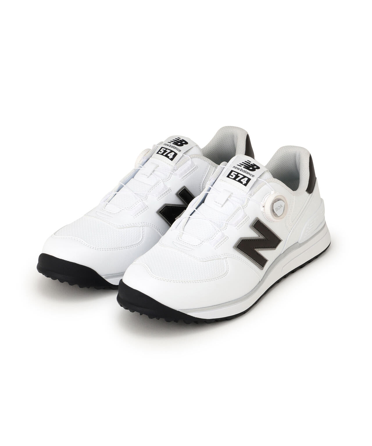 モ*コ様 New Balance 574 BOA ゴルフシューズ ホワイト 28 574 v4 SL Boa(R) 2E (UNISEX) | new balance golf（ニューバランス