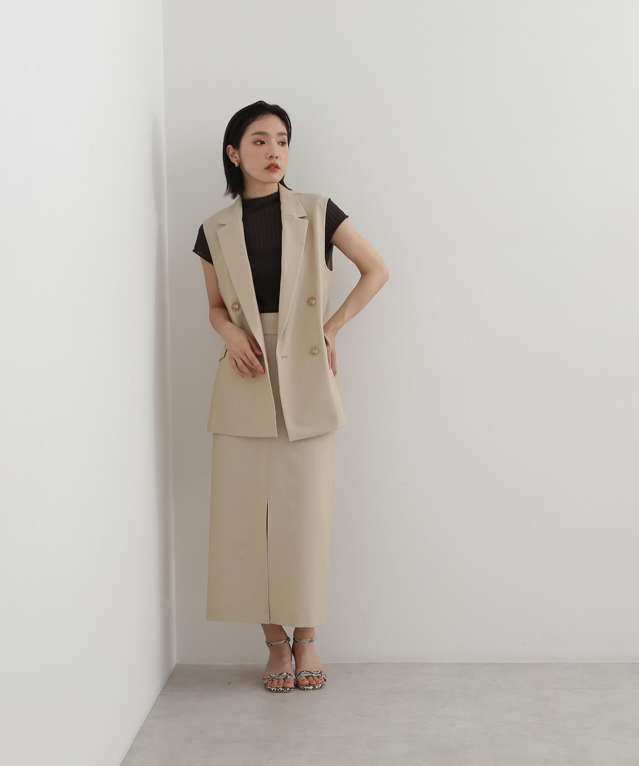 163cm 着用サイズ：M