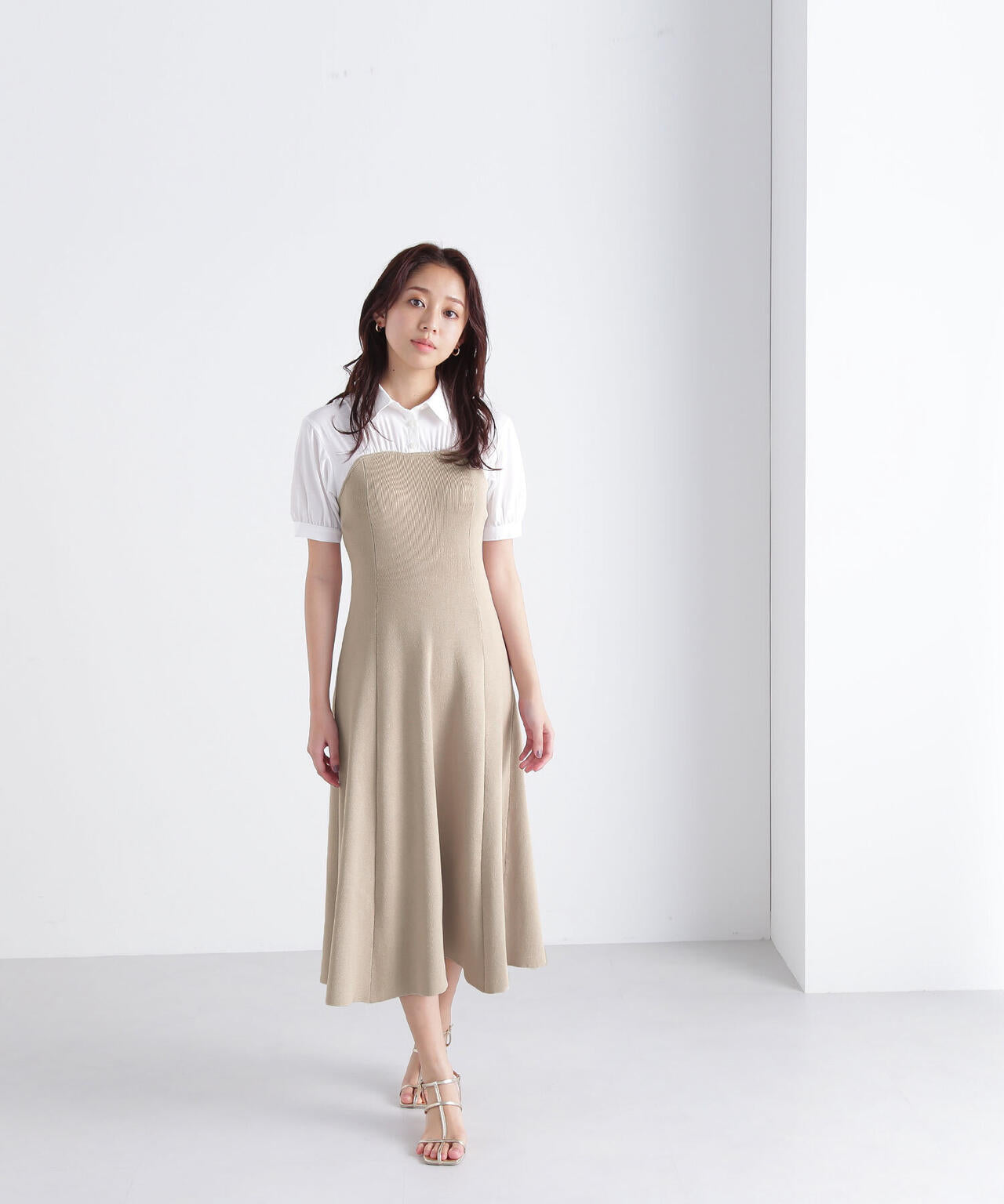 ビスチェ風ドッキングワンピース | NATURAL BEAUTY BASIC（ナチュラル