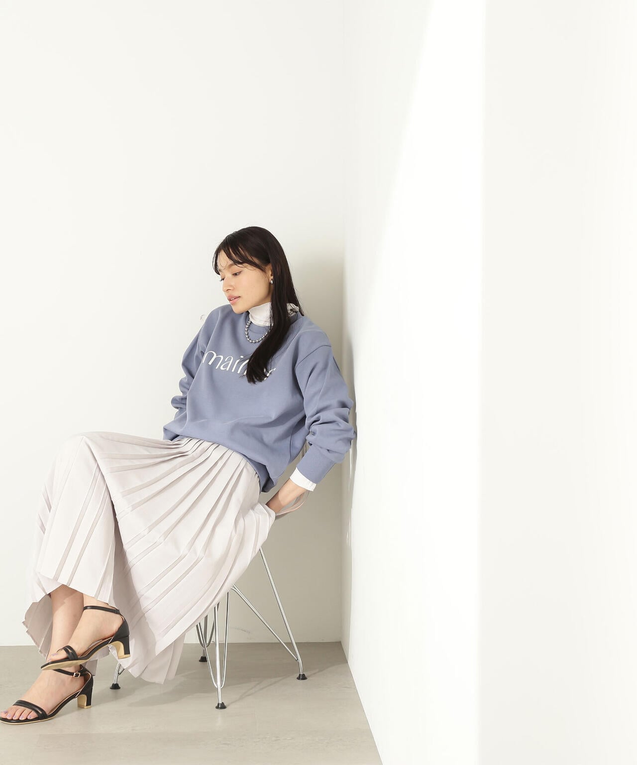 【bdONLINE限定色：ベージュ】アソートロゴカットソープルオーバー