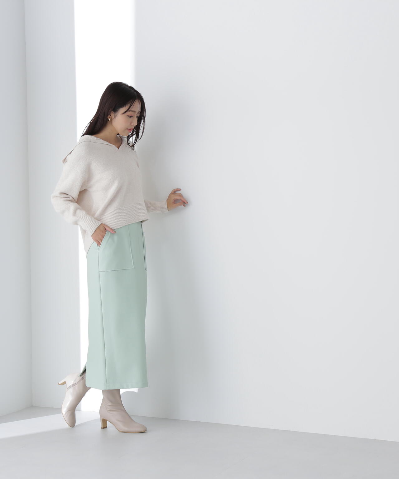 165.5cm 着用サイズ：FR