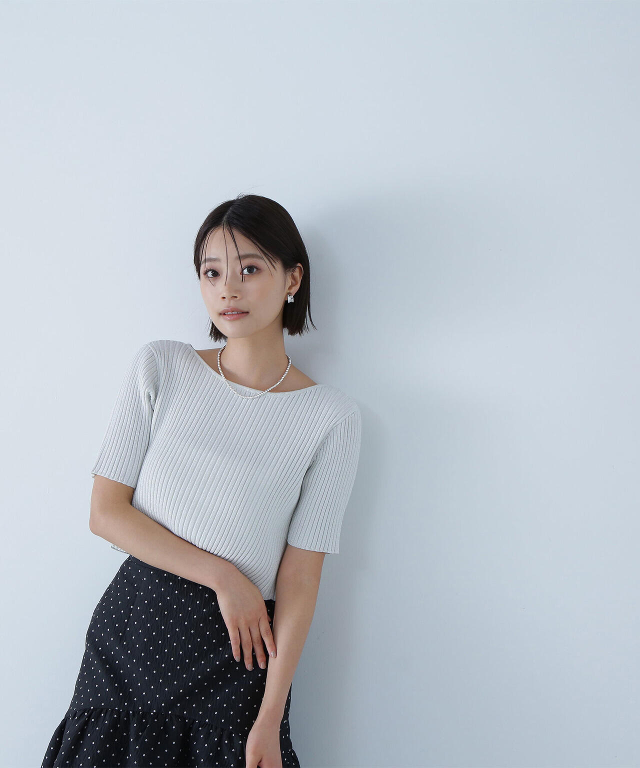 リボンショートラメカーディガン* | NATURAL BEAUTY BASIC（ナチュラル