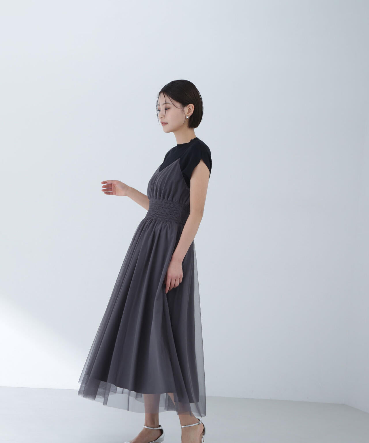Self Portrait | チュールワンピース (美品) チュールキャミワンピース* | NATURAL BEAUTY BASIC（ナチュラル