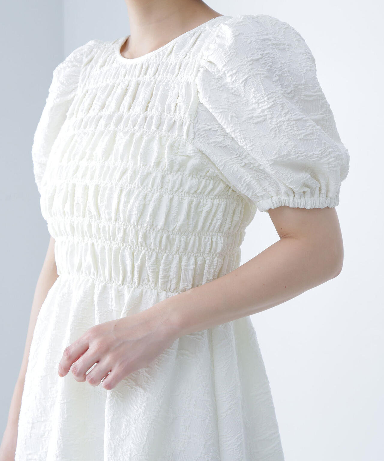 バックオープンシャーリングワンピース* | NATURAL BEAUTY BASIC