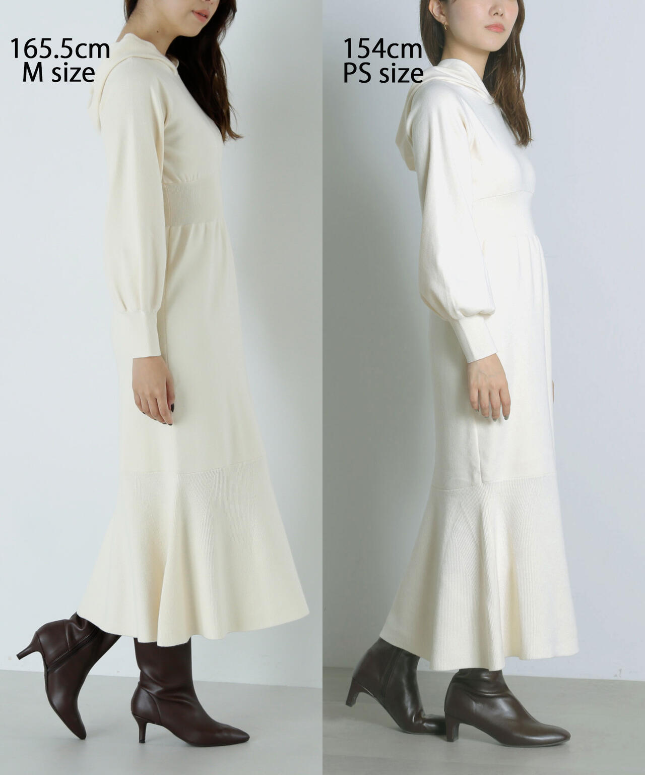 フーディーニットワンピース | NATURAL BEAUTY BASIC（ナチュラル