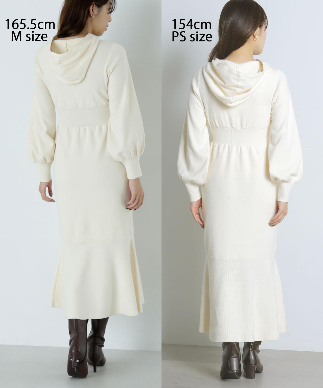 フーディーニットワンピース | NATURAL BEAUTY BASIC（ナチュラル