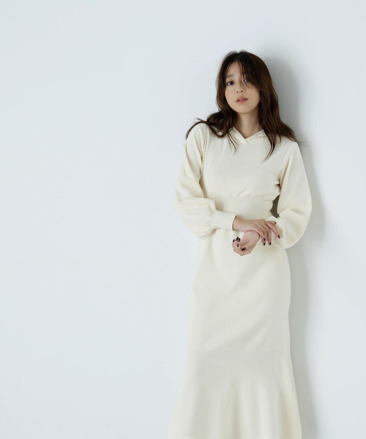 フーディーニットワンピース | NATURAL BEAUTY BASIC（ナチュラル