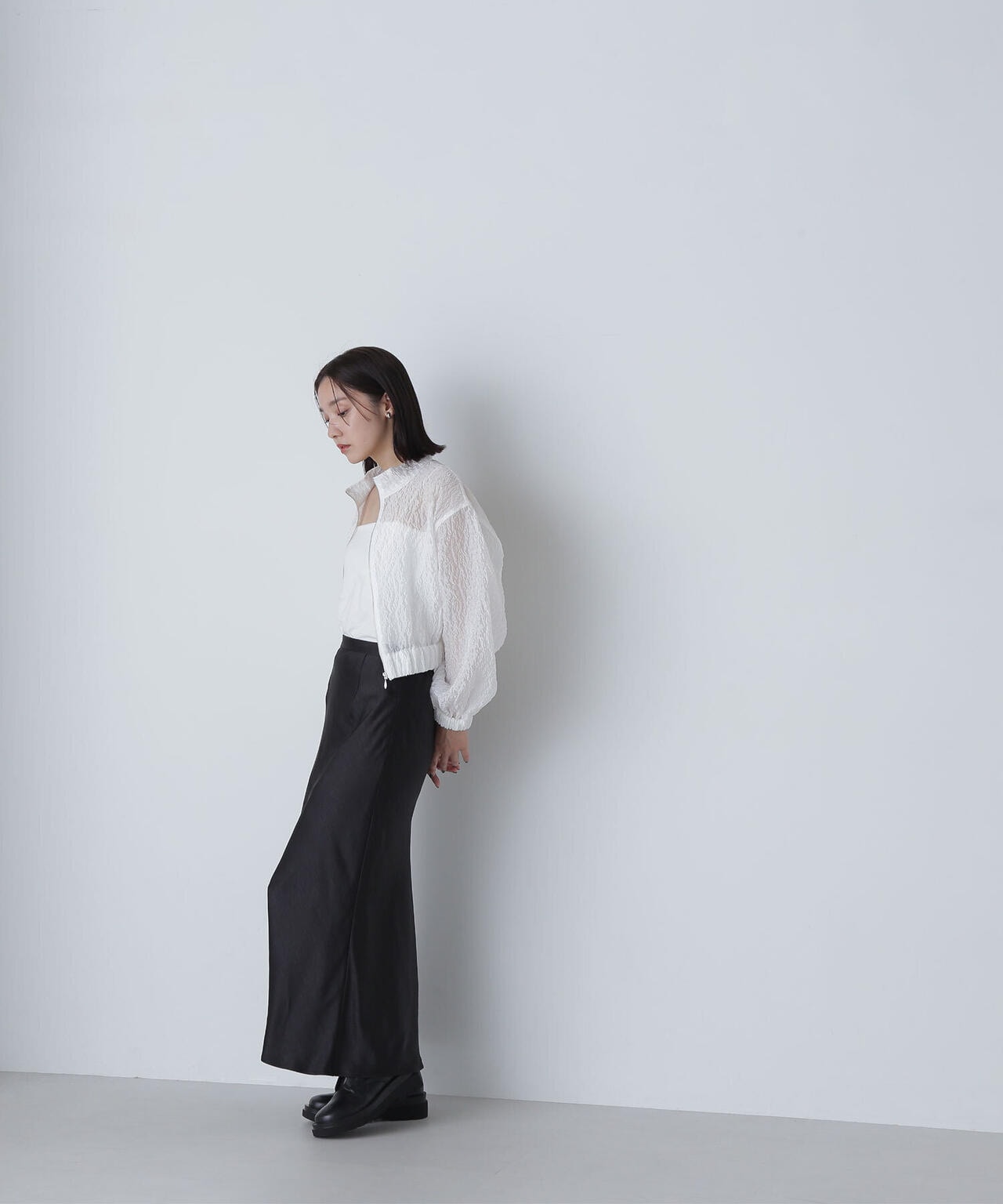 23SS シアーボタニカルジャガードコンビネゾン 完売品】23SS ADORE シアーボタニカルジャガードコンビネゾン