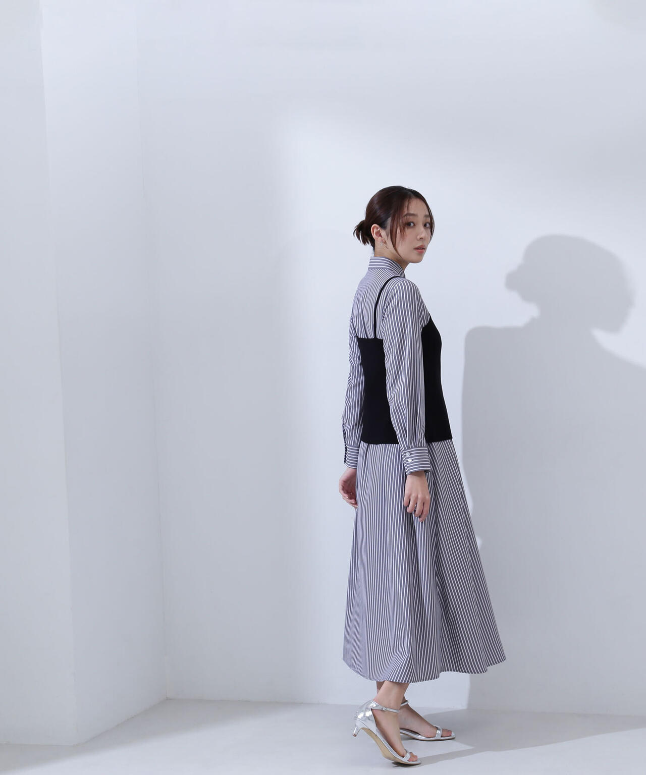 ビスチェレイヤードシャツワンピース | NATURAL BEAUTY BASIC