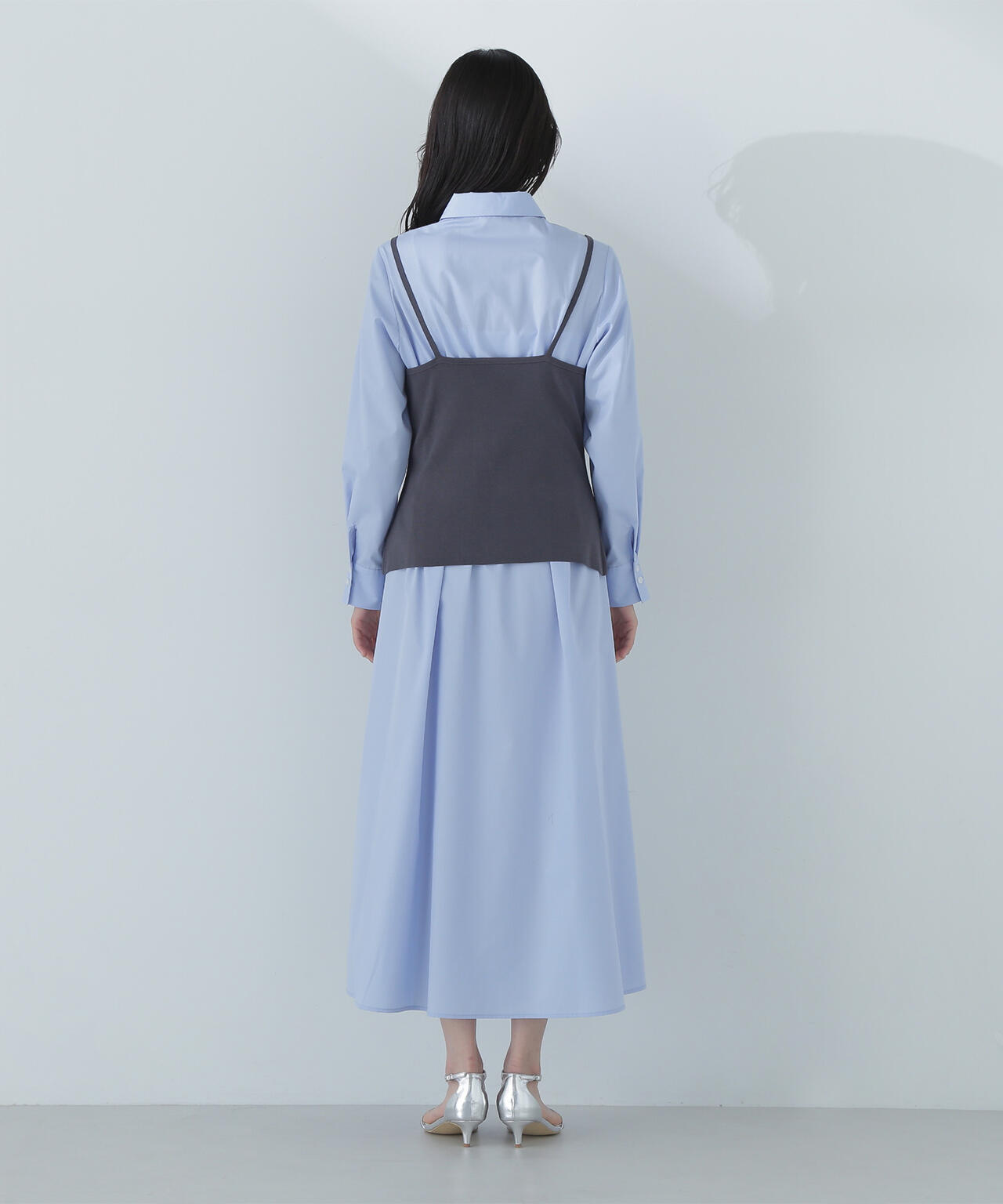 ビスチェレイヤードシャツワンピース＊ | NATURAL BEAUTY BASIC