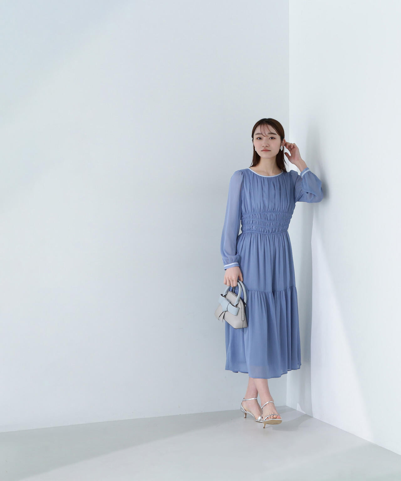 楊柳バイカラーワンピース＊ | NATURAL BEAUTY BASIC（ナチュラル