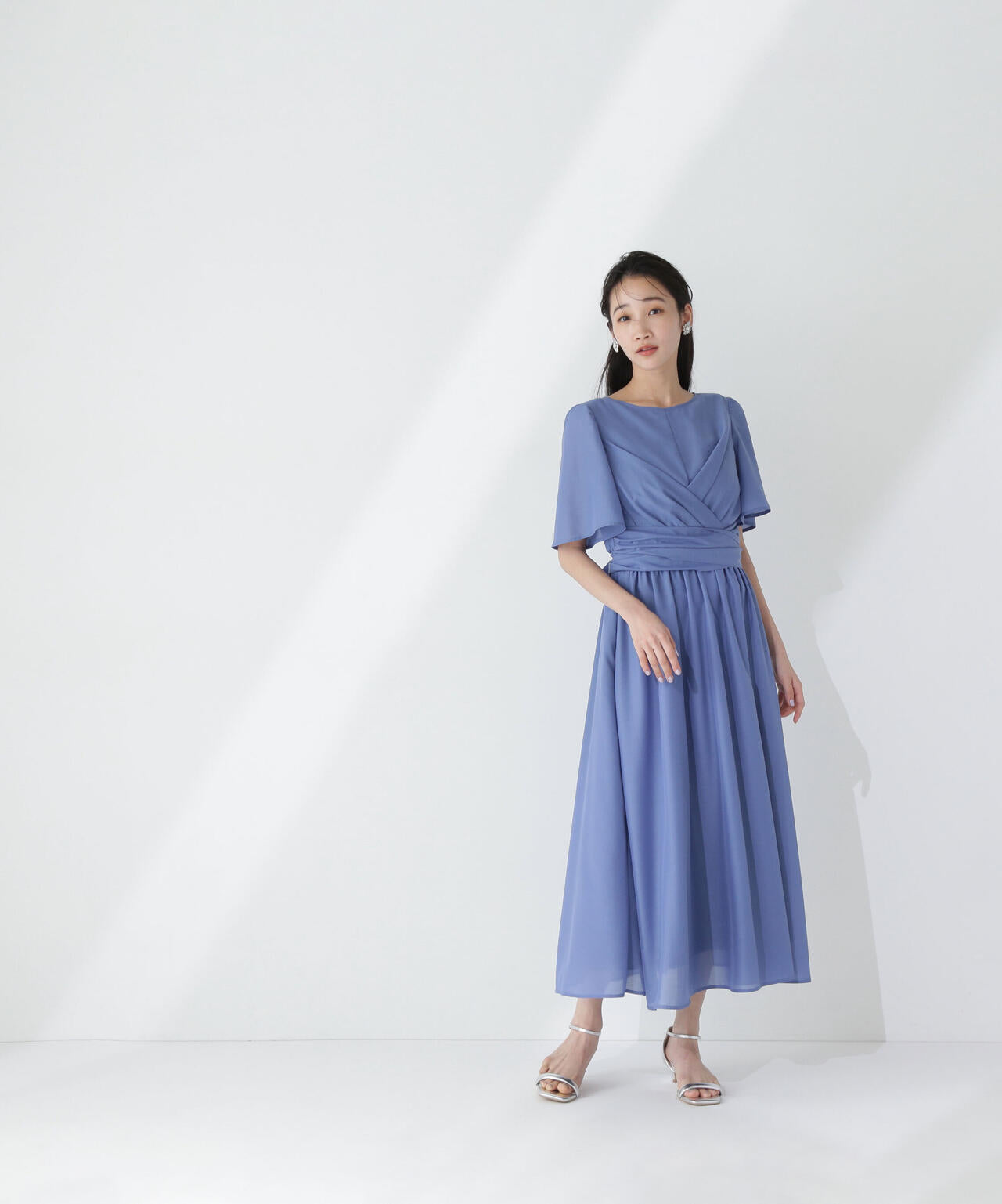 カシュクールバックリボンワンピース* | NATURAL BEAUTY BASIC