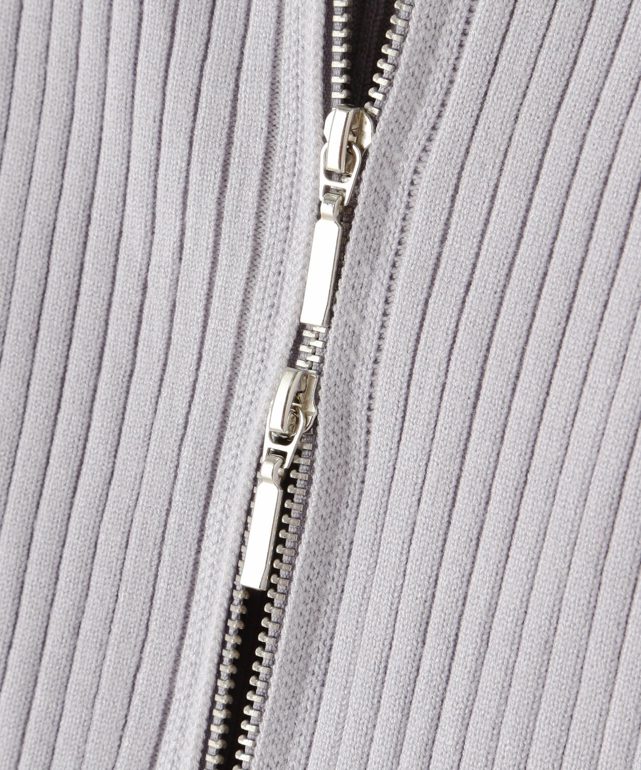 ポロジップナローニットワンピース | NATURAL BEAUTY BASIC