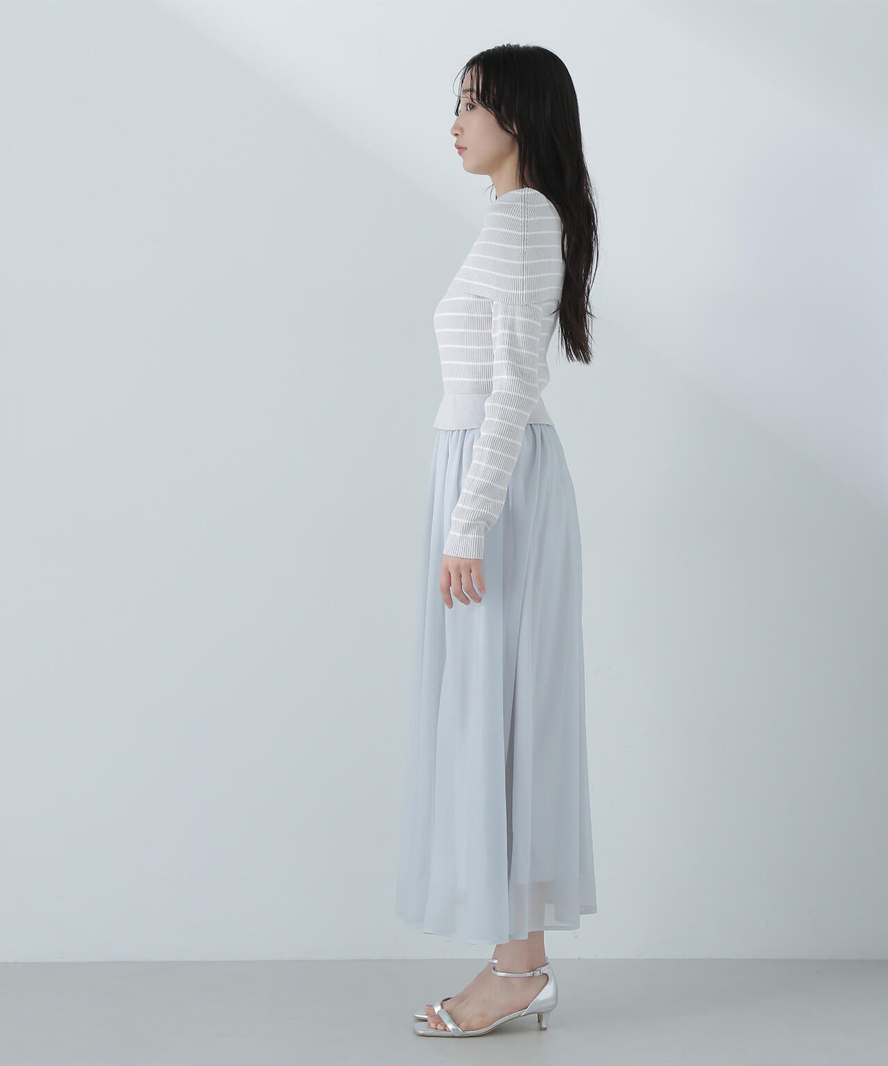 オフショルドッキングニットワンピース | NATURAL BEAUTY BASIC