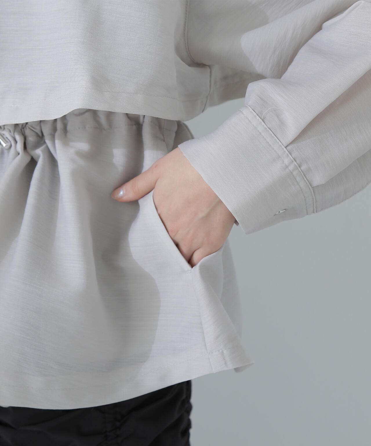 新品未使用！NATURAL BEAUTY BASICフーディードロストブルゾン フーディードロストブルゾン | NATURAL BEAUTY BASIC