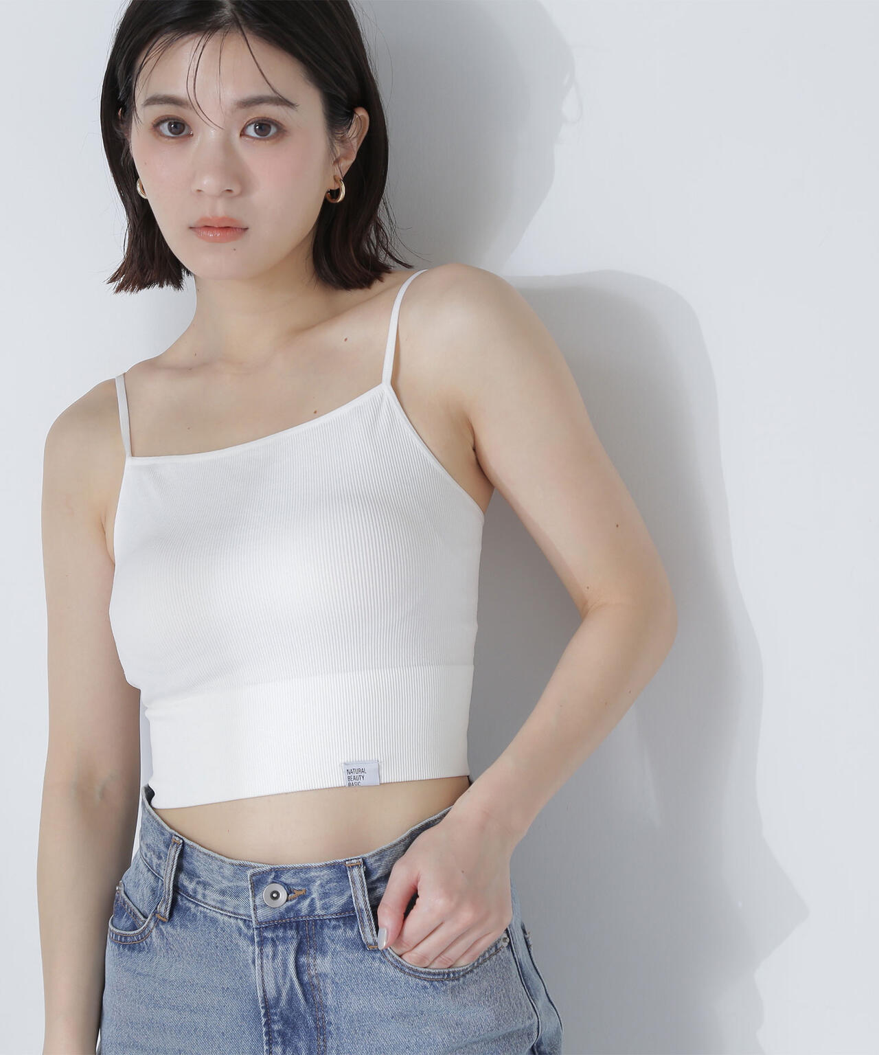 カップインクロップドキャミソール | NATURAL BEAUTY BASIC