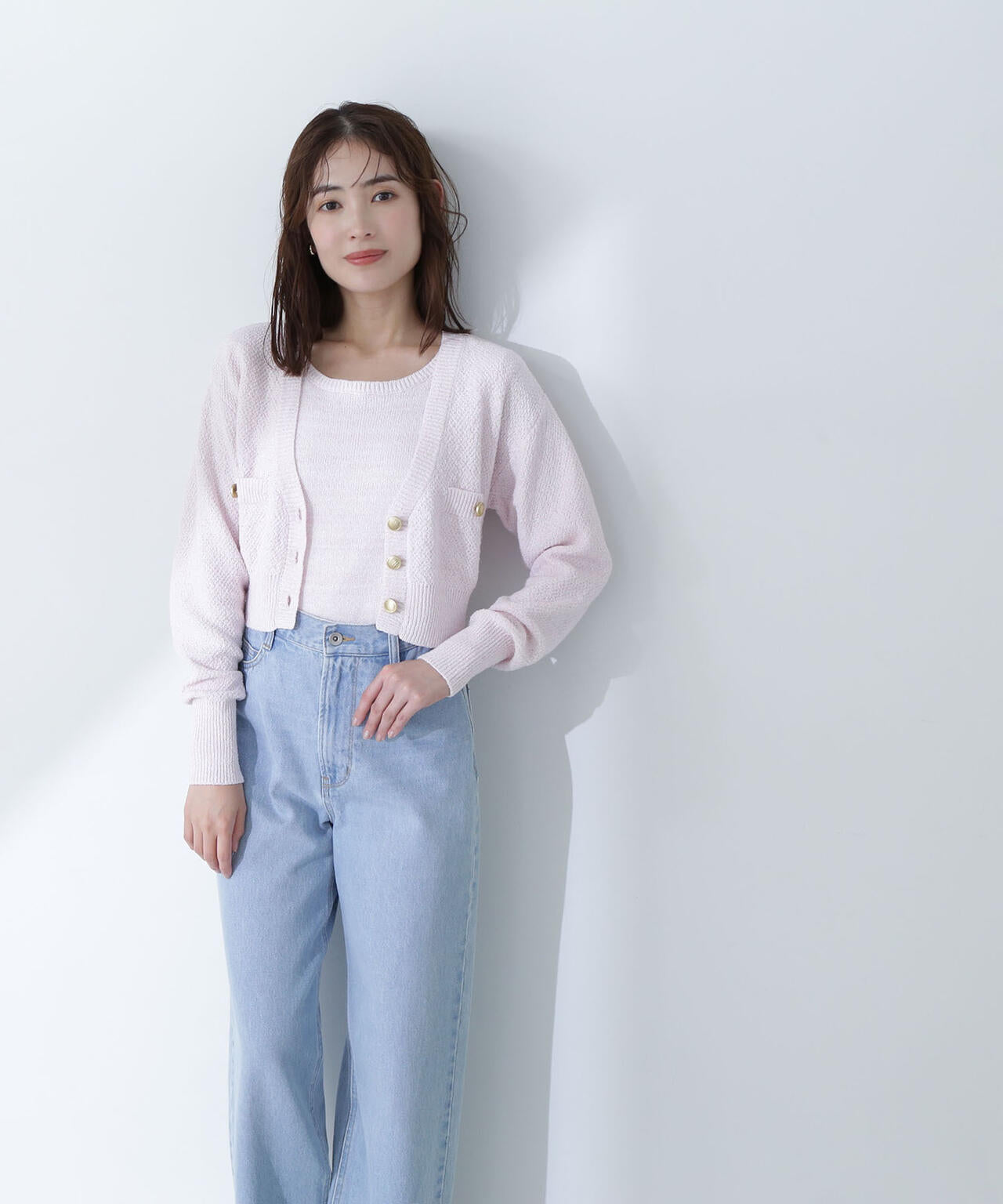 ラメツイードアンサンブル | NATURAL BEAUTY BASIC（ナチュラル