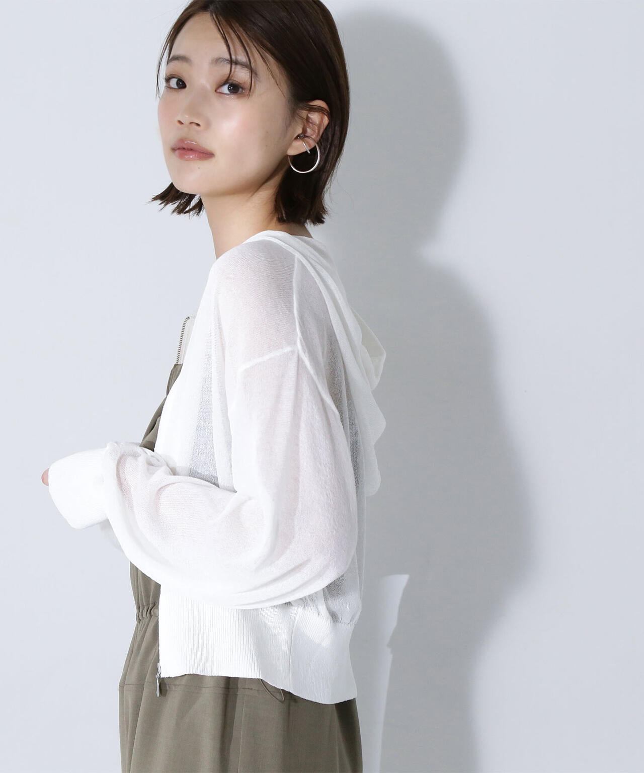 Theory　シアー　ジップパーカー シアージップパーカー/earth music&ecology（アース