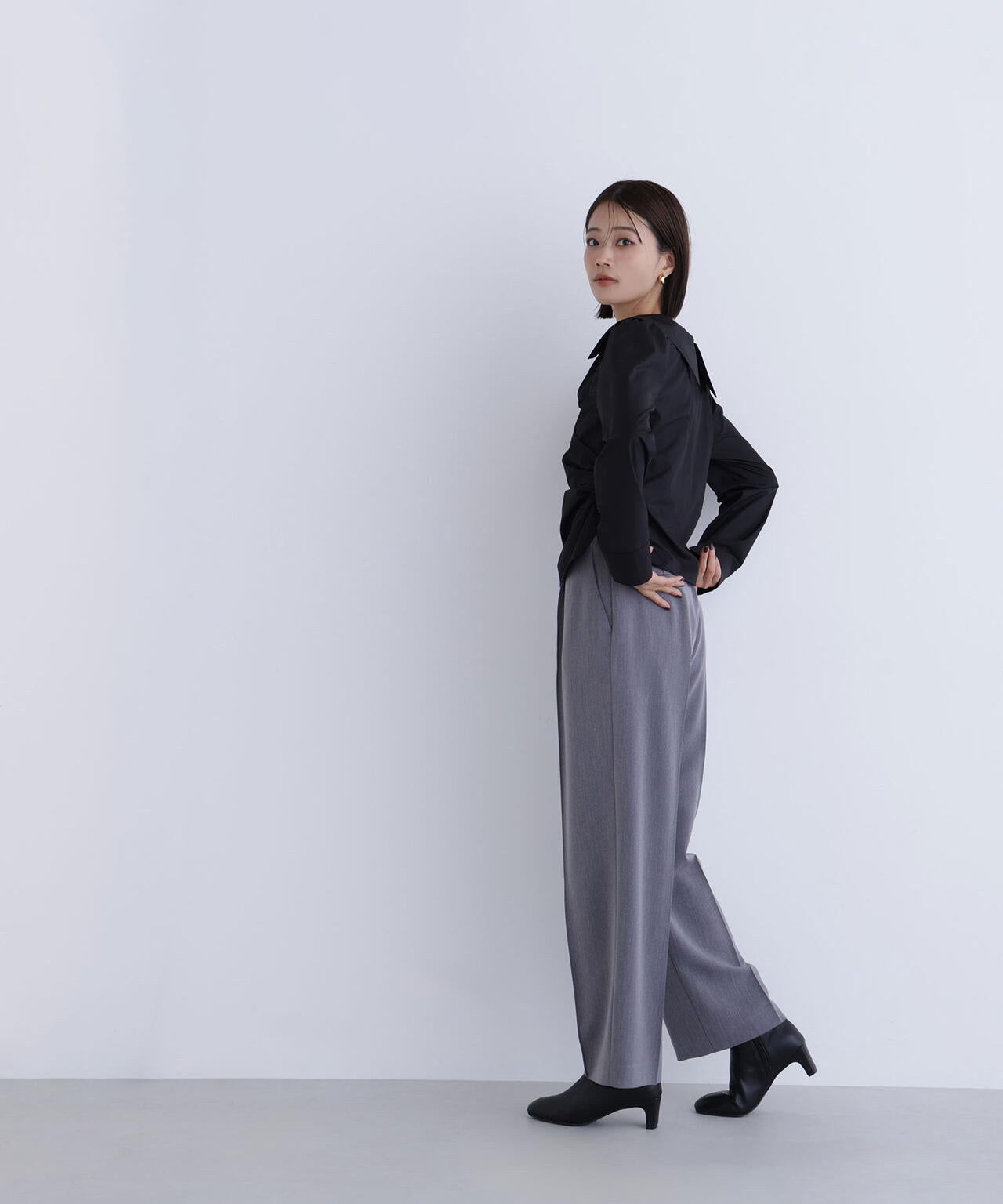 カシュクールデザインブラウス