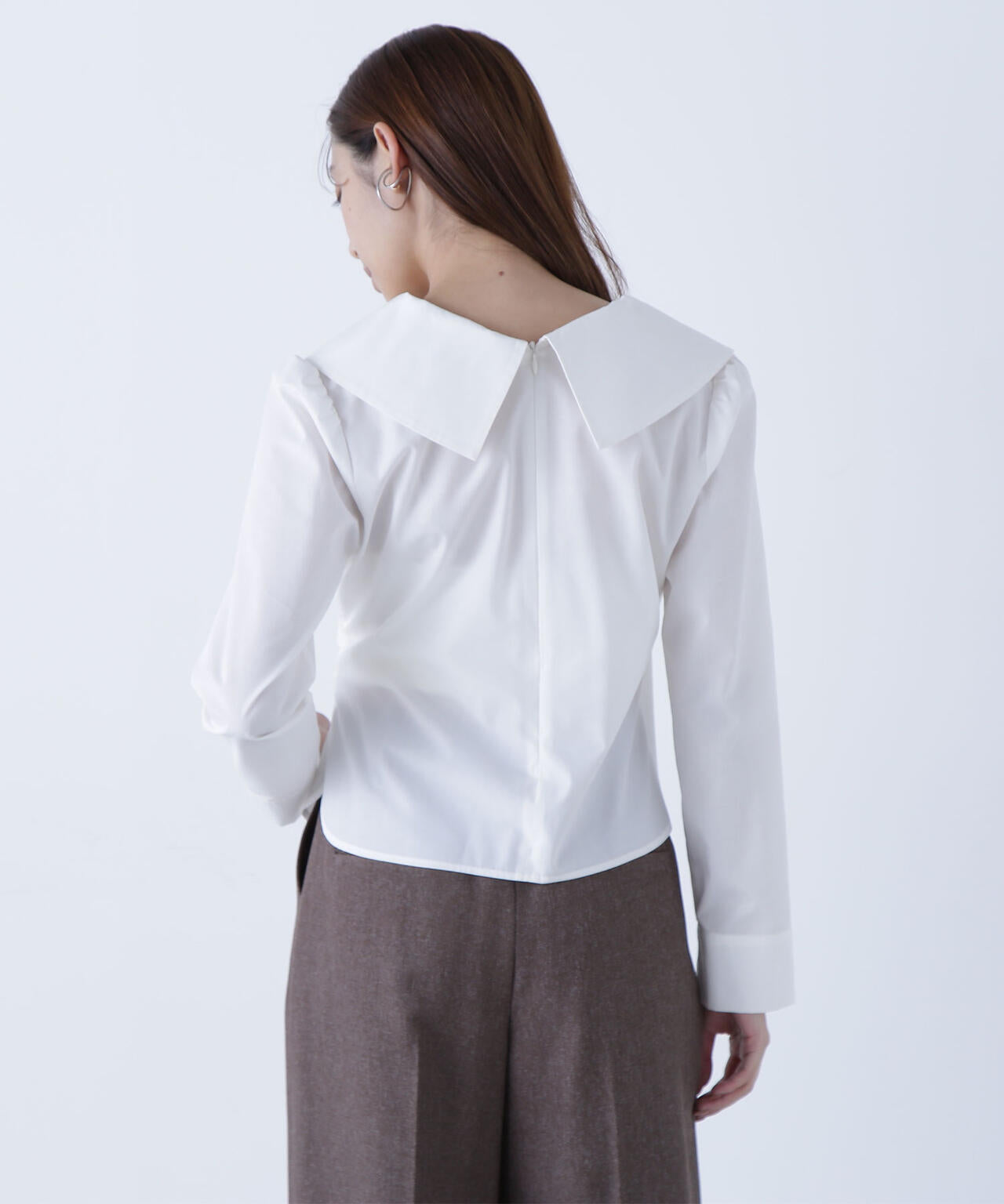カシュクールデザインブラウス