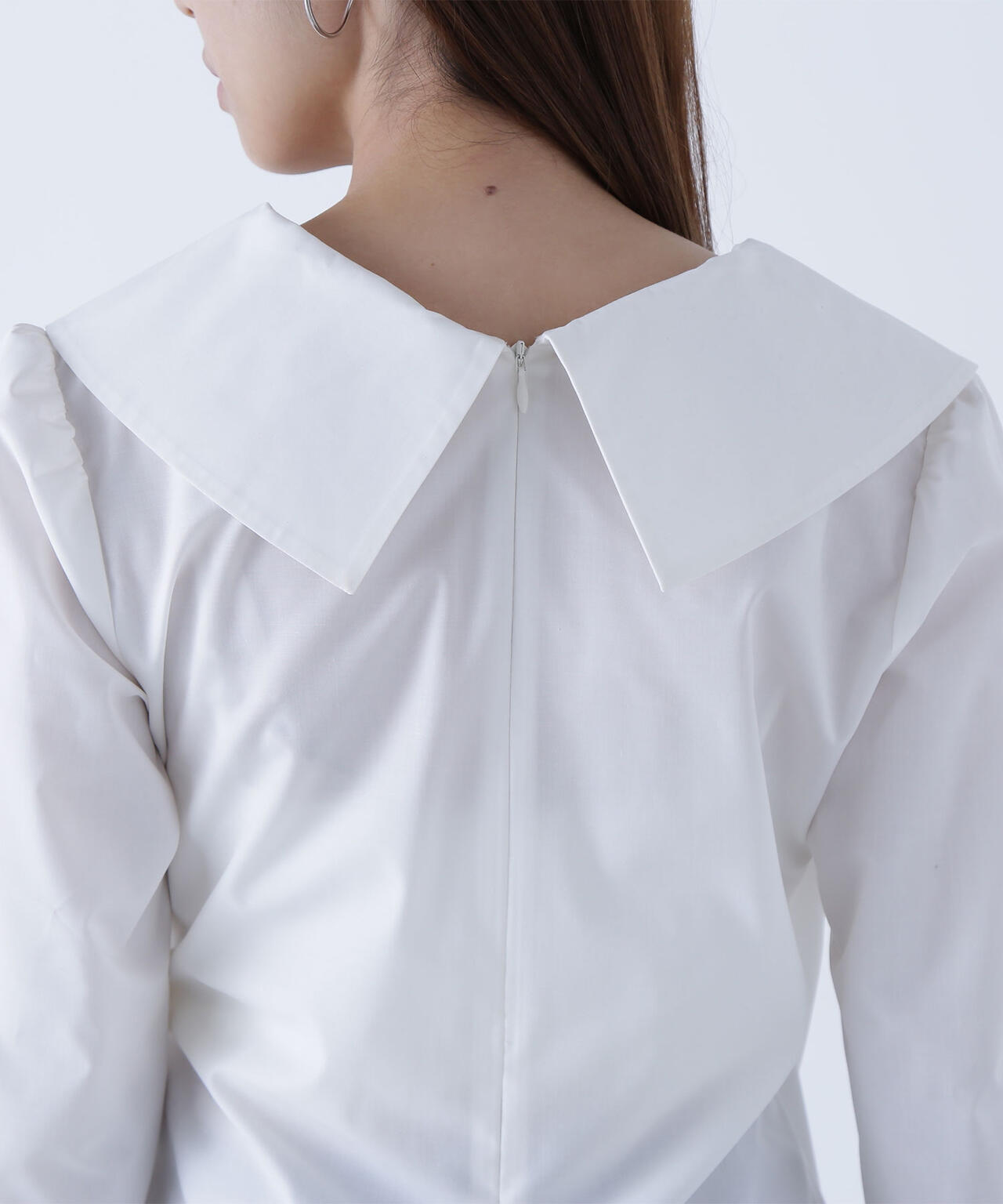 カシュクールデザインブラウス | NATURAL BEAUTY BASIC（ナチュラル