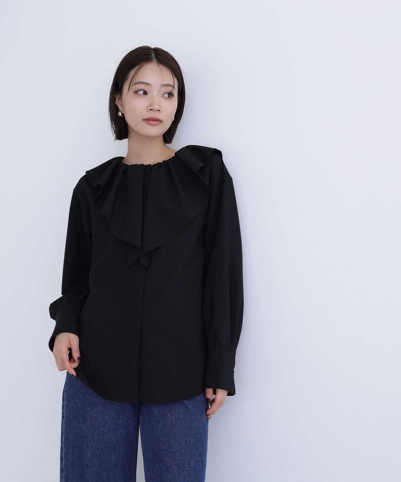 【Oggi掲載】デザインラッフルブラウス