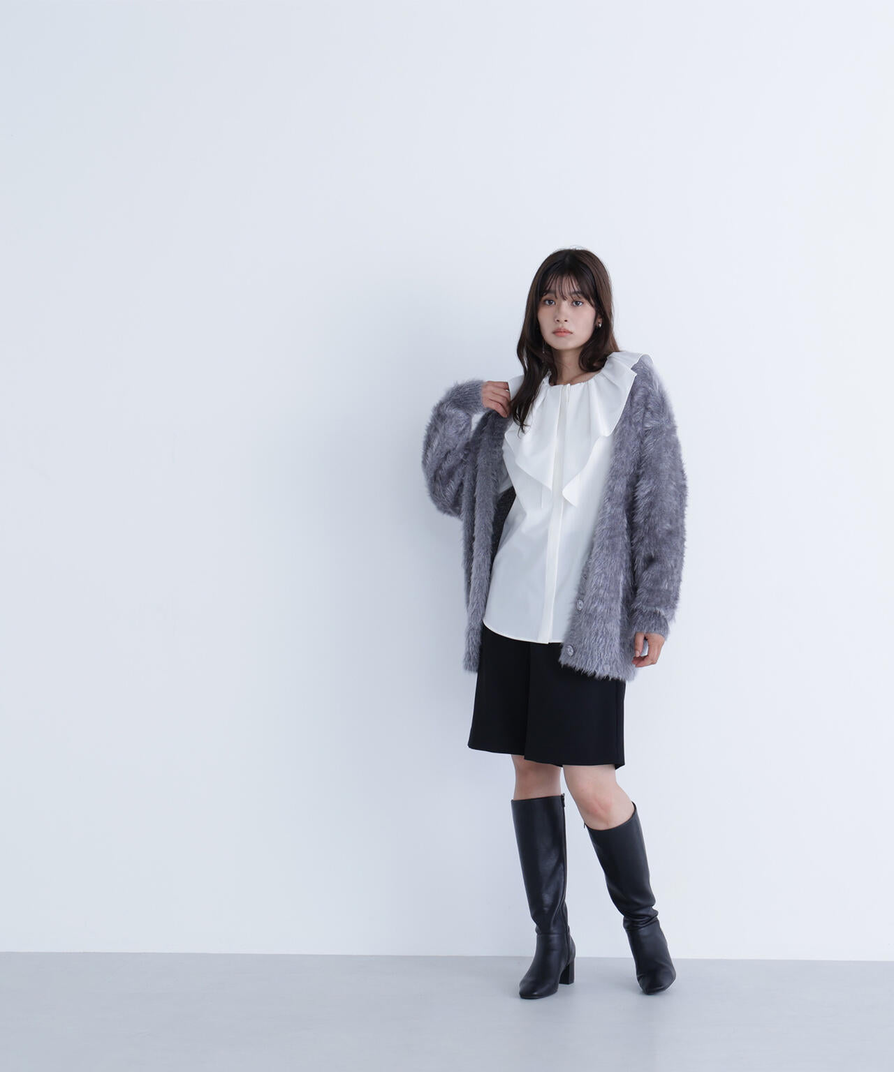 Oggi掲載】デザインラッフルブラウス | NATURAL BEAUTY BASIC