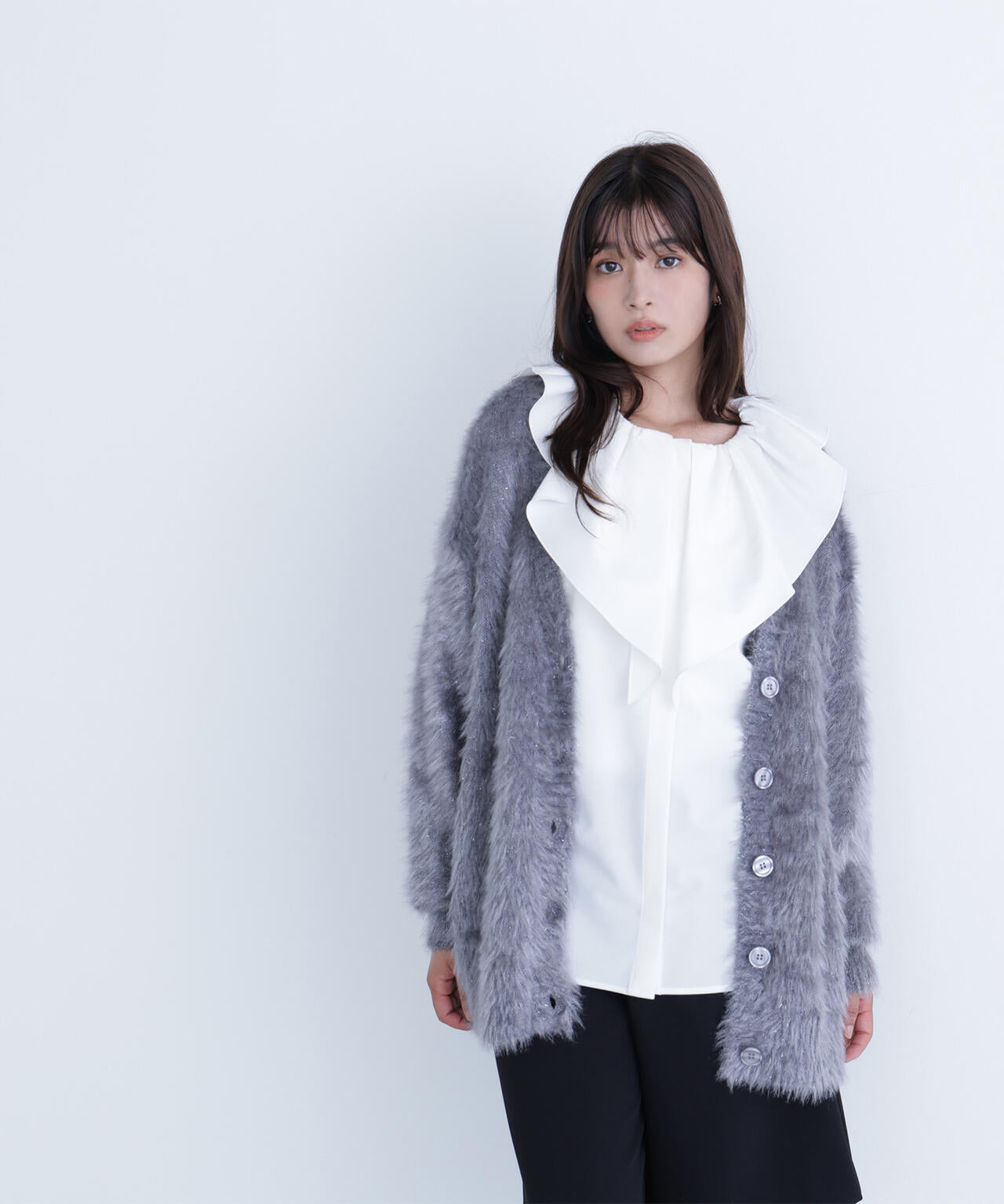 【Oggi掲載】デザインラッフルブラウス