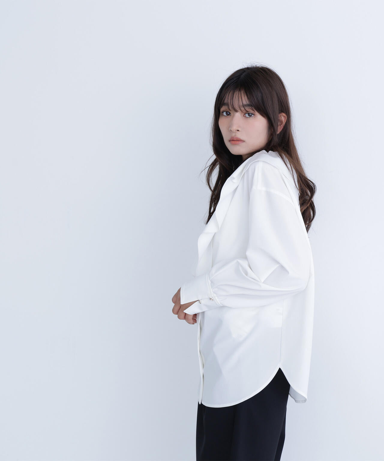 【Oggi掲載】デザインラッフルブラウス