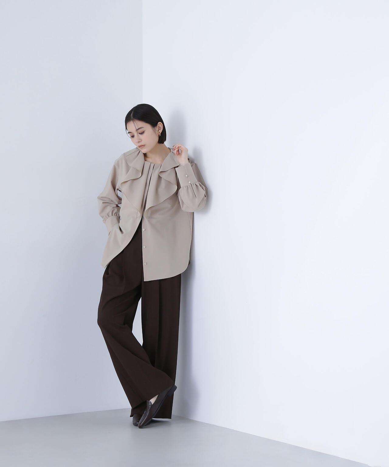 【Oggi掲載】デザインラッフルブラウス