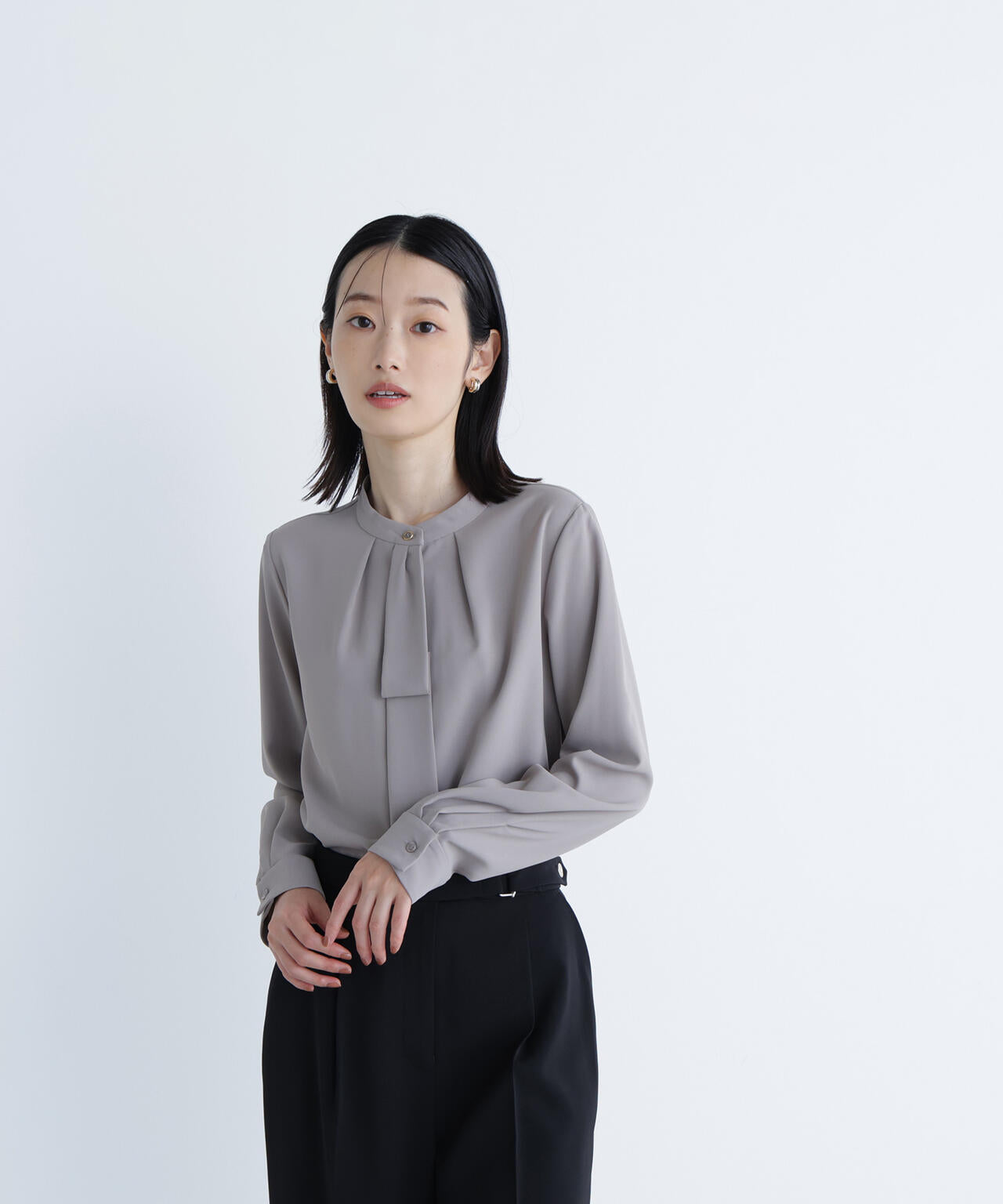 タックナロータイブラウス | NATURAL BEAUTY BASIC（ナチュラル