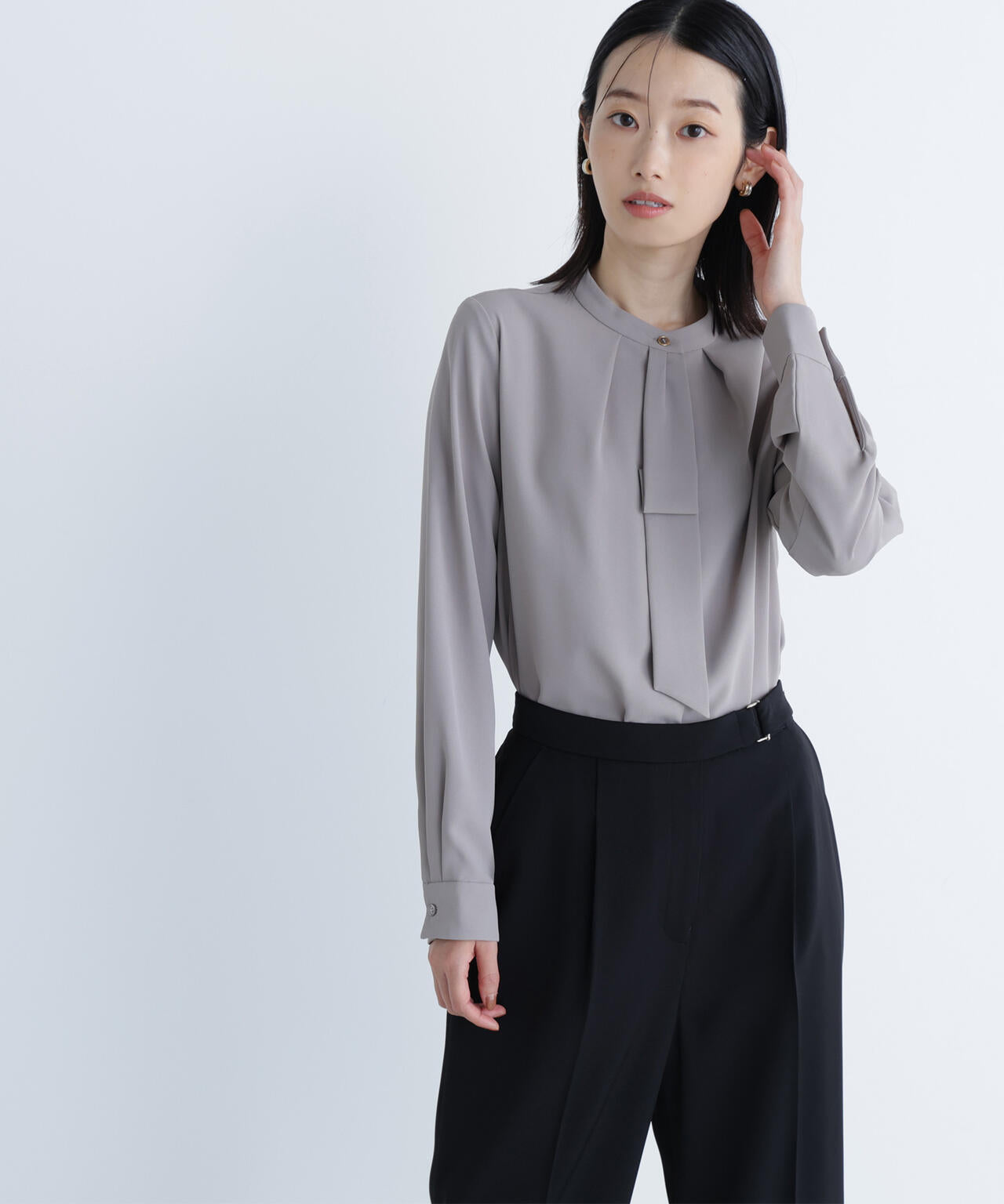 タックナロータイブラウス | NATURAL BEAUTY BASIC（ナチュラル