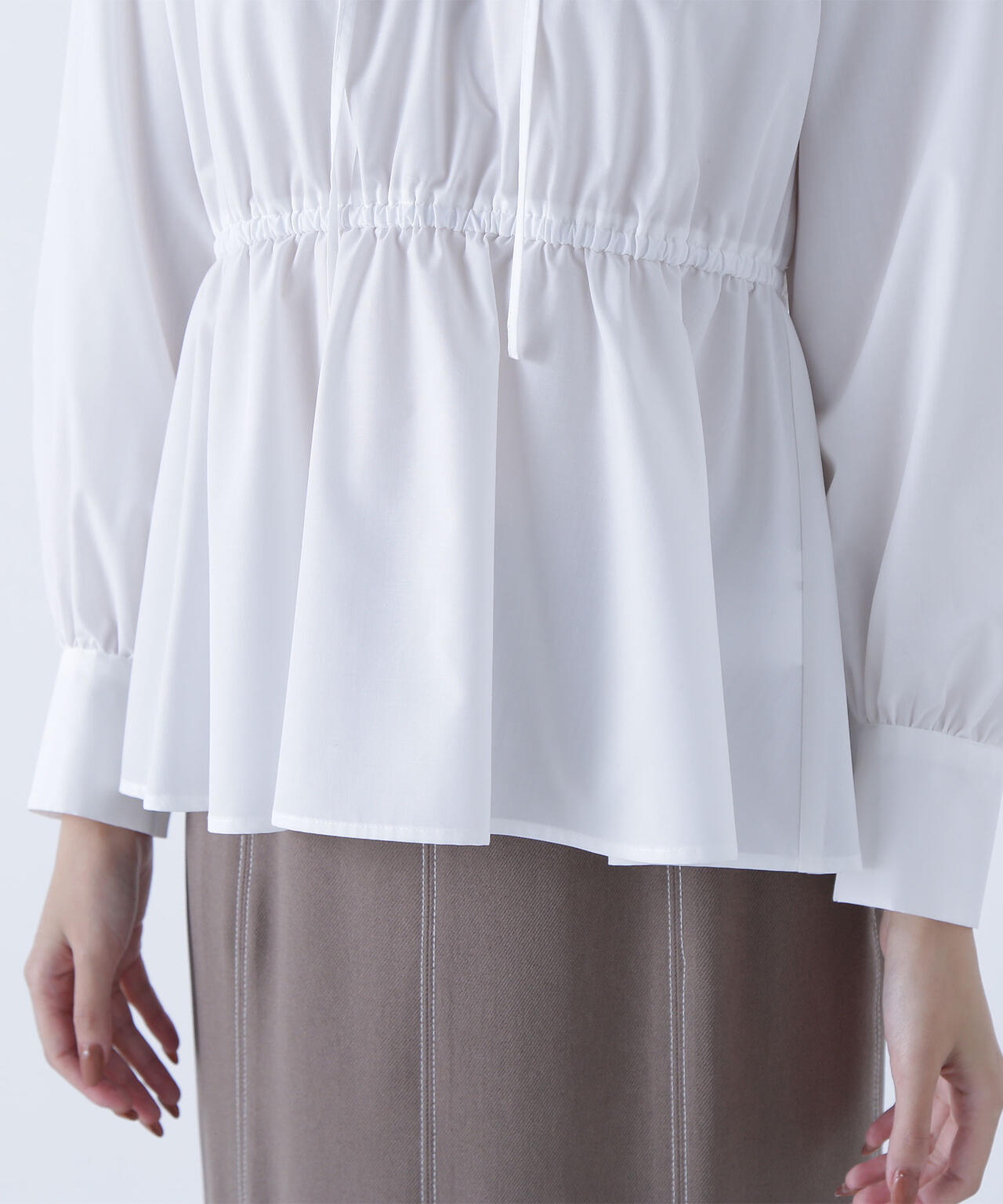 ビスチェセットラッフルブラウス | NATURAL BEAUTY BASIC（ナチュラル