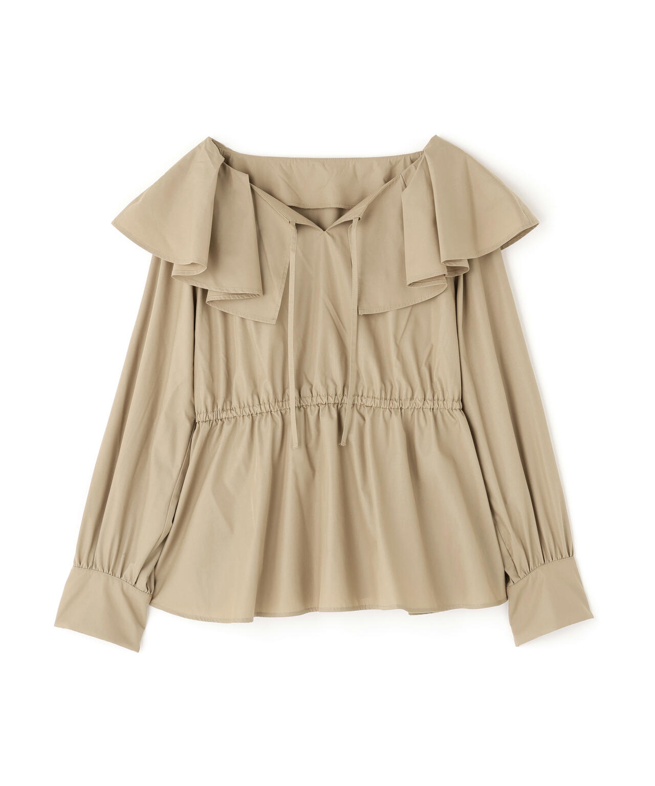 ビスチェセットラッフルブラウス