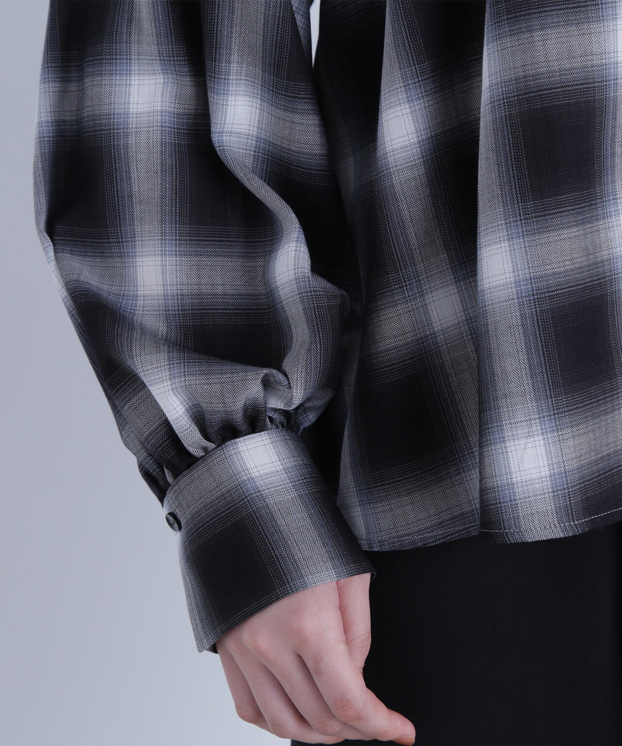 チェックボウタイブラウス | NATURAL BEAUTY BASIC（ナチュラル