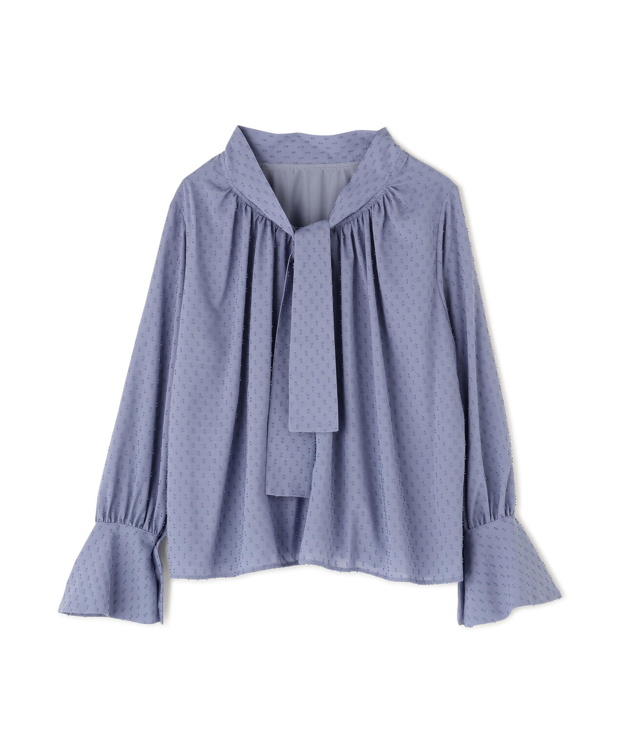 カットドビーボウブラウス