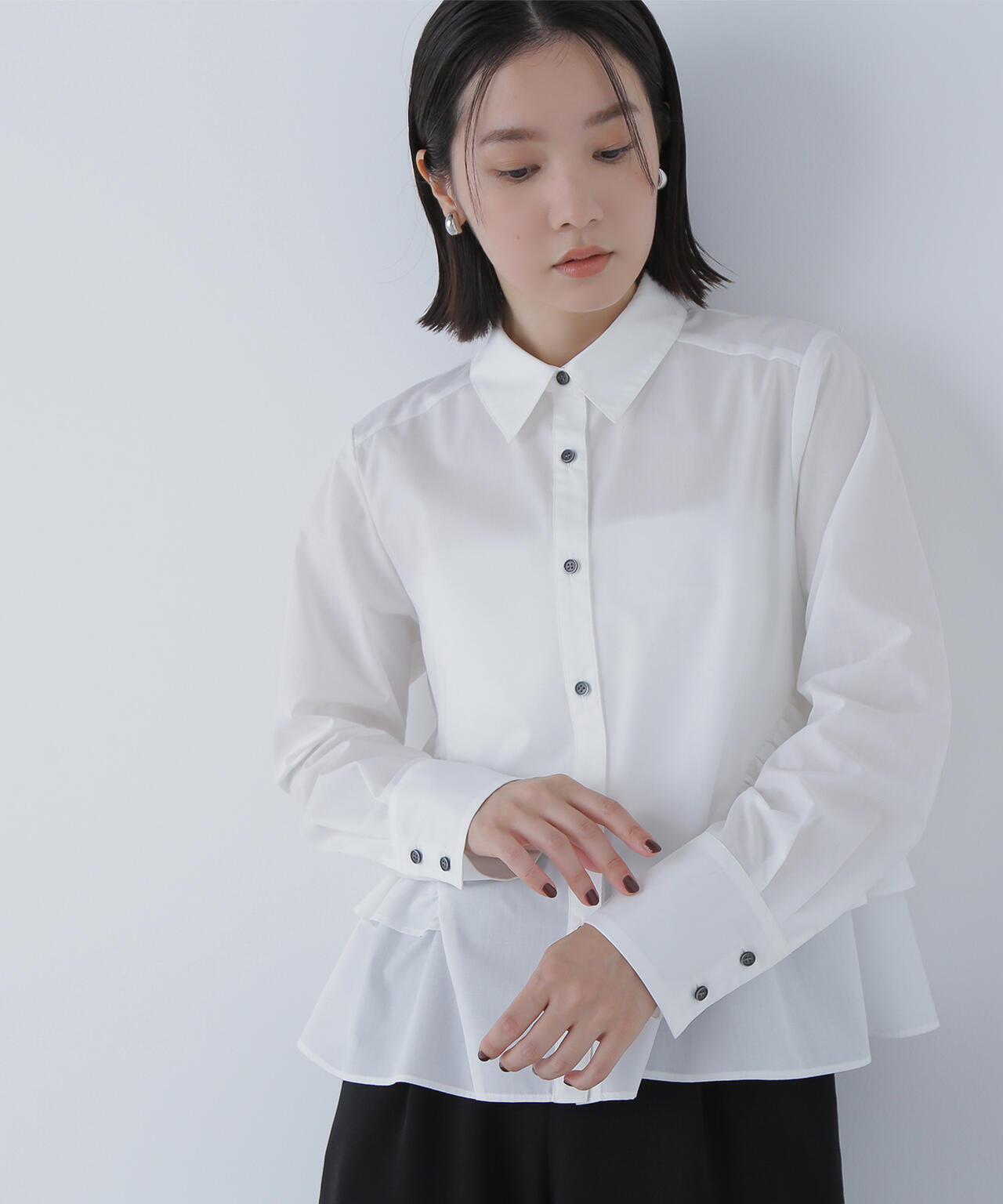 Oggi・sweet12月号掲載】サイドティアードシャツ | NATURAL BEAUTY