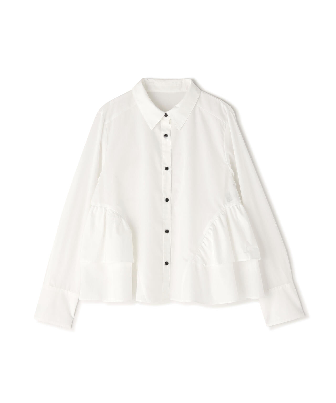 【Oggi・sweet掲載】サイドティアードシャツ