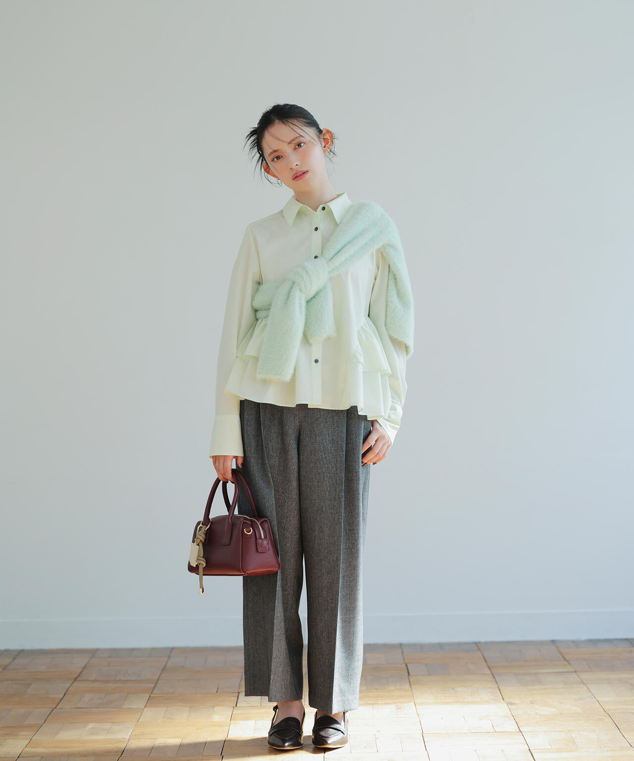 Oggi・sweet12月号掲載】サイドティアードシャツ | NATURAL BEAUTY