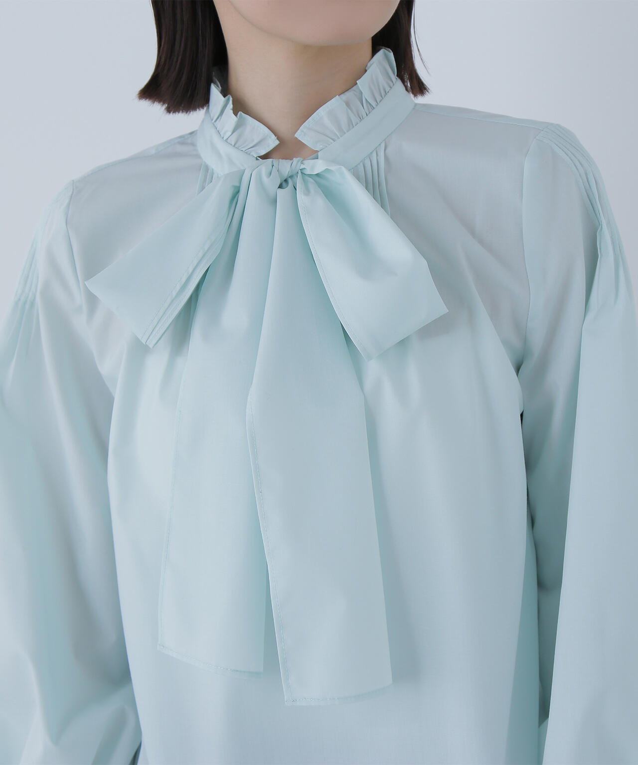 2wayスキッパーボウブラウス