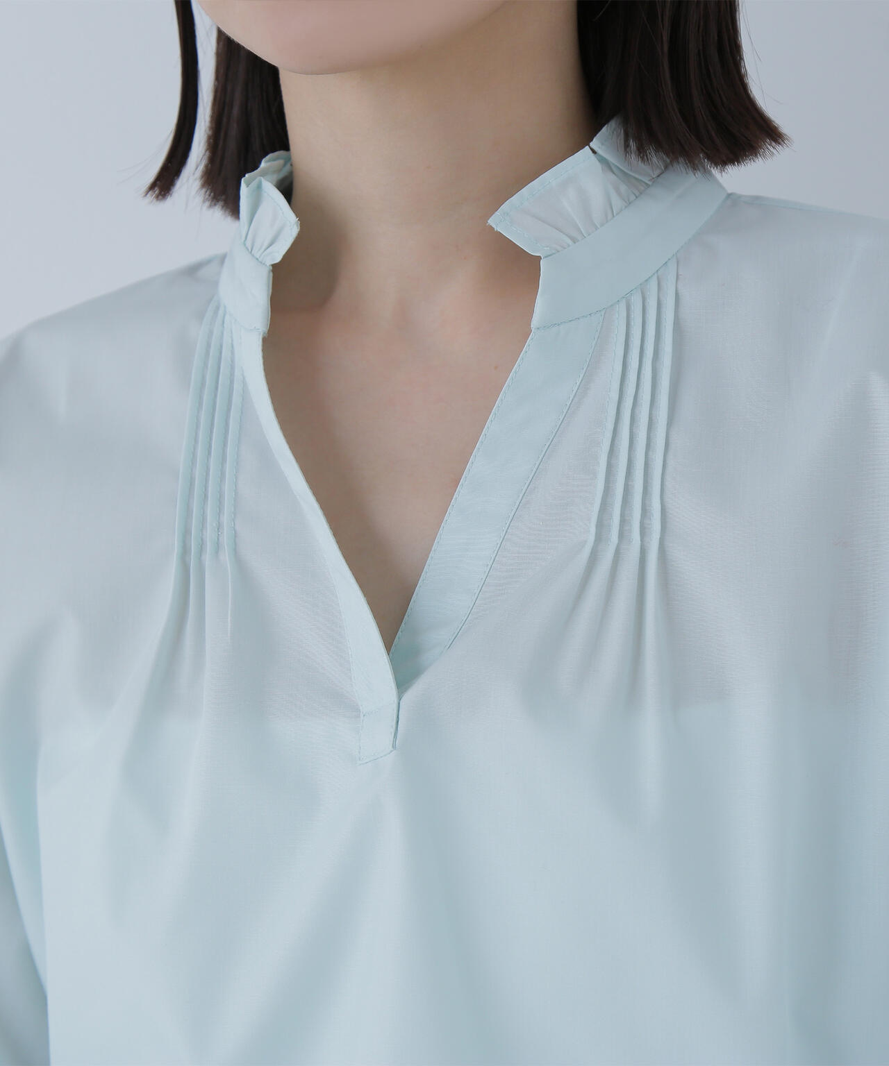 2wayスキッパーボウブラウス