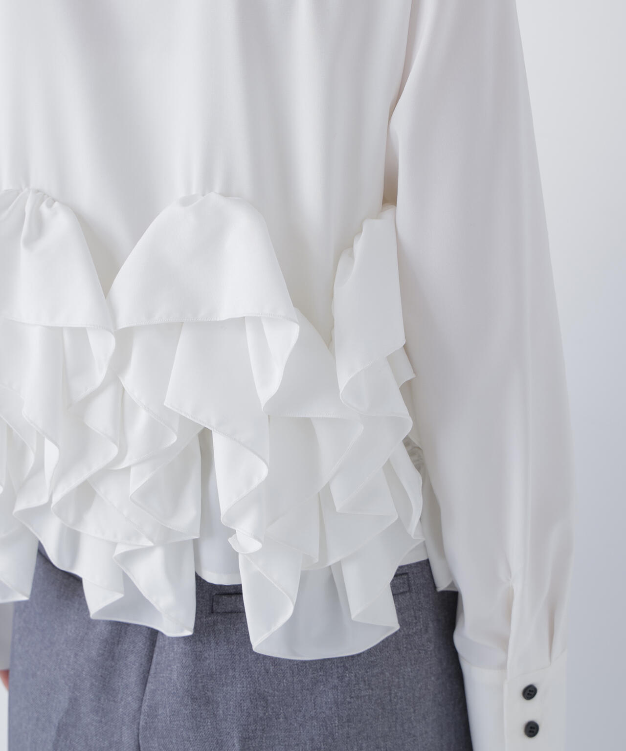 ヘムデザインブラウス | NATURAL BEAUTY BASIC（ナチュラル