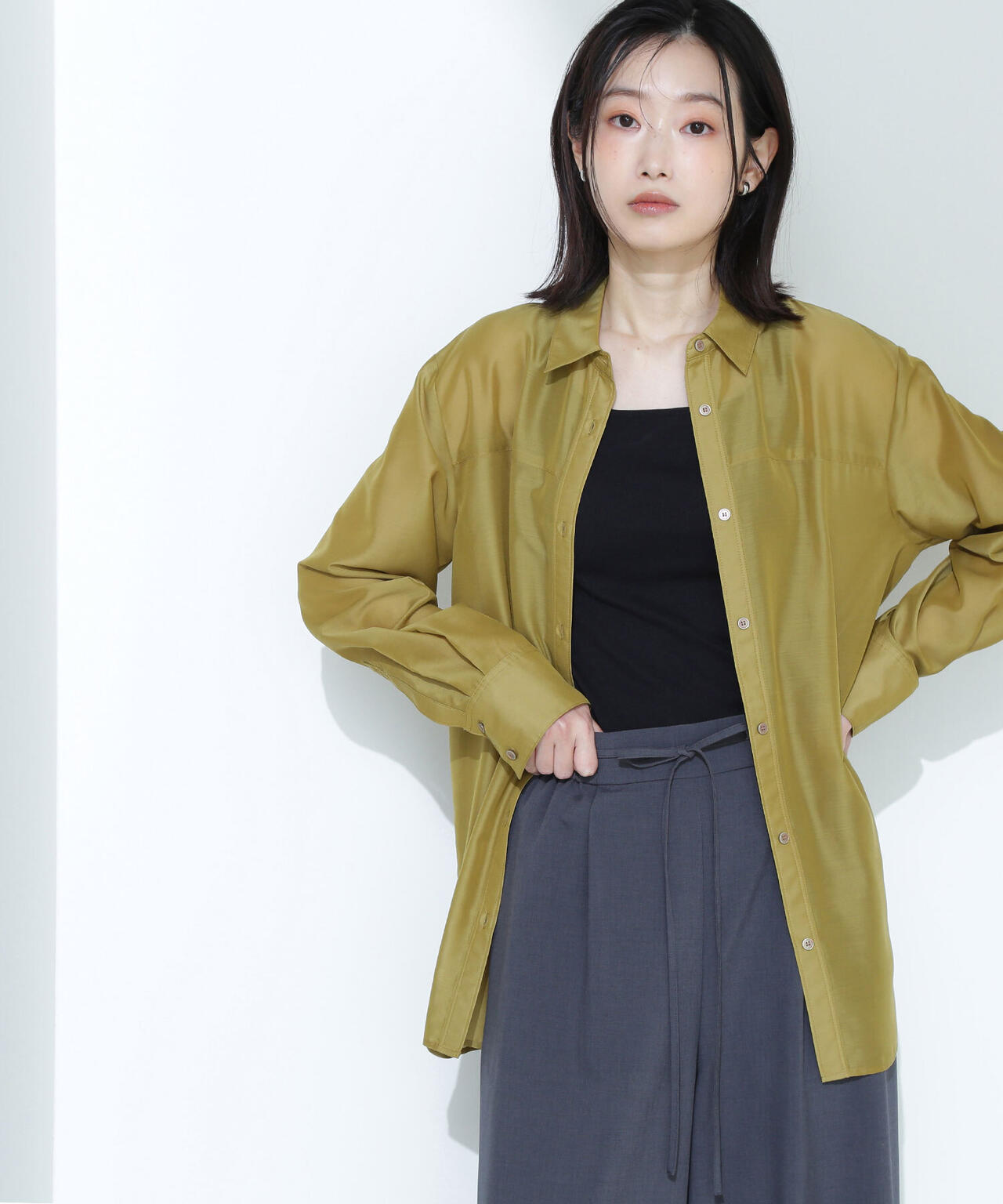 シアーオーバーシャツ | NATURAL BEAUTY BASIC（ナチュラル