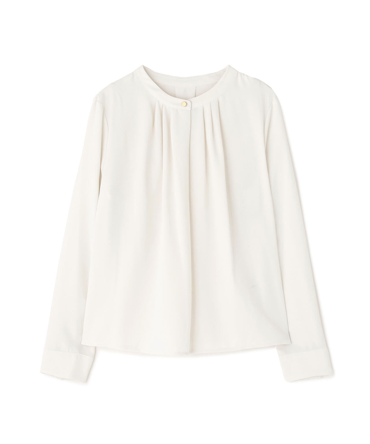 フロントタックブラウス