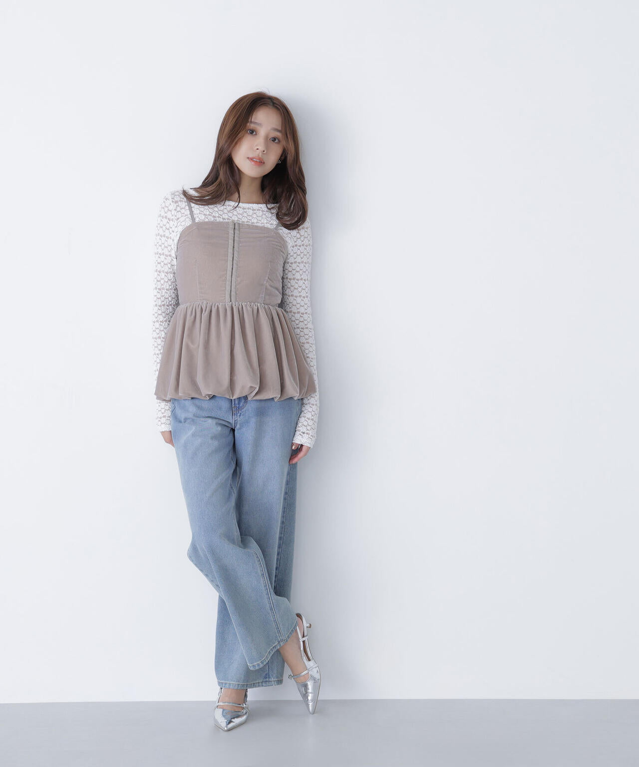 ベルベットキャミビスチェ | NATURAL BEAUTY BASIC（ナチュラル