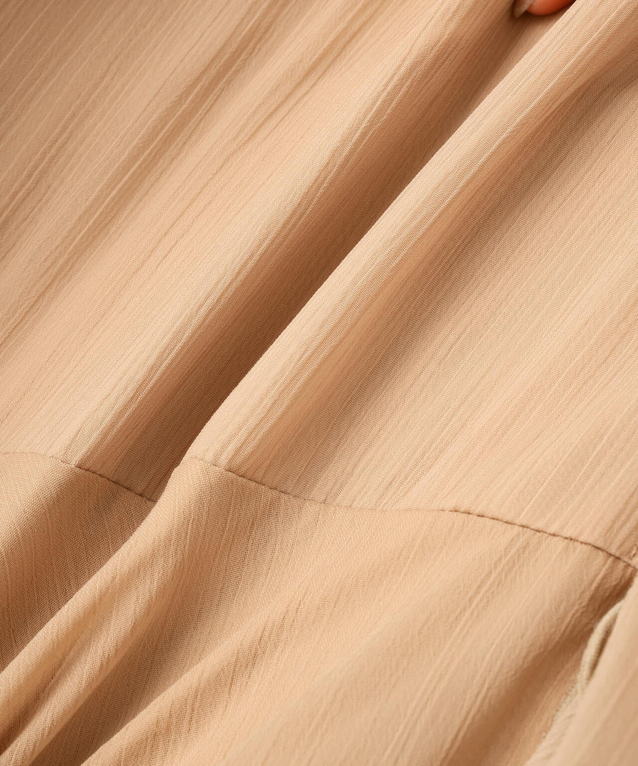 ラッフルフリルチュニックブラウス